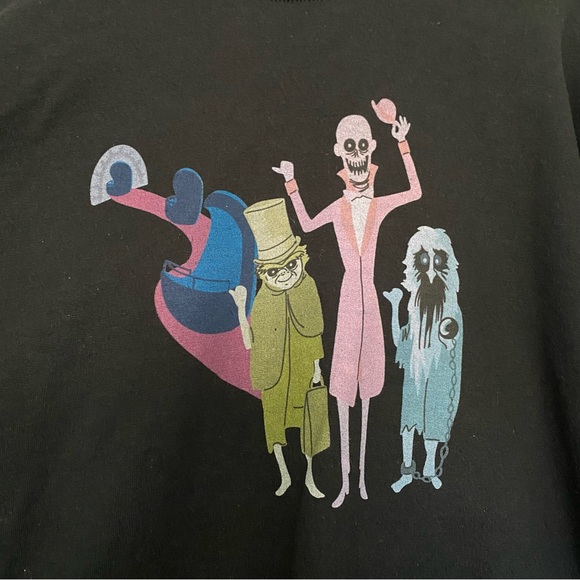 Hitchhiking Ghosts Haunted Mansion Sweatshirt XL - Picture 3 of 4